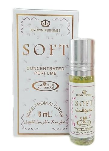Al-Rehab Soft Parfüm Roll On 6ml Parfümöl Duftöl von Alaffan