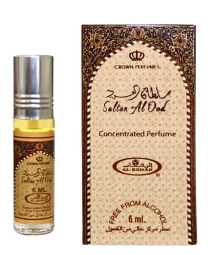 Al-Rehab Sultan Al Oud Parfüm Roll On 6ml Parfümöl Duftöl von Alaffan