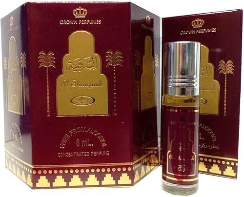 Al Sharquiah Al-Rehab Parfümöl Roll On 6 X 6ml von Alaffan