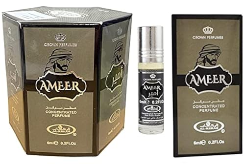 Ameer Al-Rehab Parfümöl Roll On 6 X 6ml von Alaffan