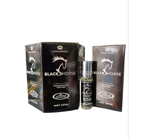 Black Horse Al-Rehab Parfümöl Roll On 6 X 6ml von Alaffan