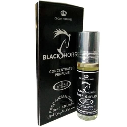 Black Horse Al-Rehab Parfümöl Roll On 6 ml von Alaffan