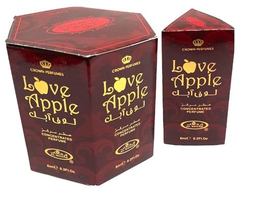 Love Apple Al-Rehab Parfümöl Roll On 6 X 6ml von Alaffan