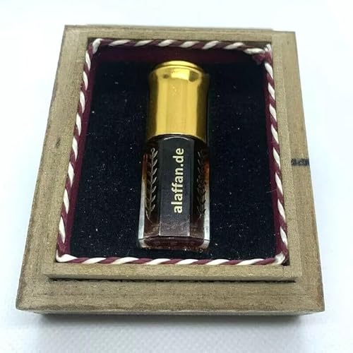 Musk NOIR Shwarz Musk Black Musk Parfümöl 3 ml mit Geschenkbox مسك اسود von Alaffan