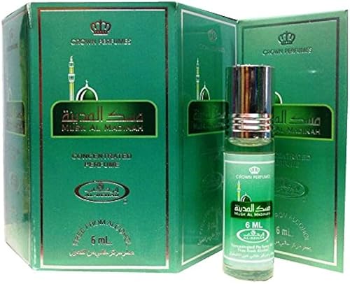 Musk al Madinah Al-Rehab Parfümöl Roll On 6 X 6ml Unisex von Alaffan