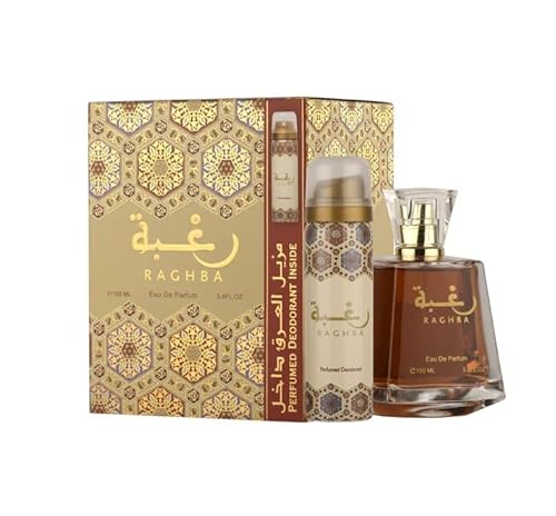 Raghba + Deo Eau de Perfume 100ml von Alaffan