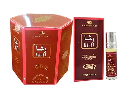 Rasha Al-Rehab Parfümöl Roll On 6 X 6ml von Alaffan