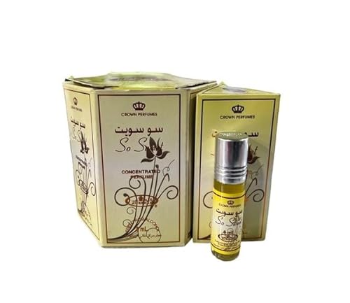 So Sweet Al-Rehab Parfümöl Roll On 6 X 6ml von Alaffan