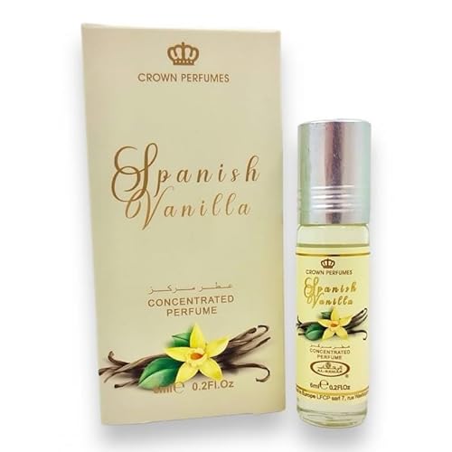Spanische Vanille Al-Rehab Parfümöl Roll On 6 X 6ml von Alaffan