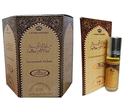 Sultan Al Oud Al-Rehab Parfümöl Roll On 6 X 6ml Sultan Al Oud Al-Rehab Parfümöl Roll On 6 X 6ml von Alaffan