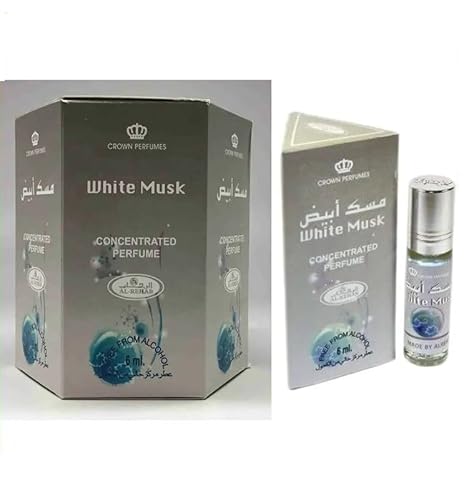 White Musk Al-Rehab Parfümöl Roll On 6 X 6ml von Alaffan