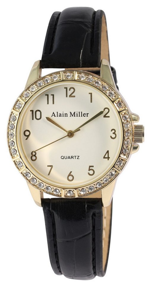 Alain Miller Quarzuhr Eine Damenuhr, die sich keine elegante moderne Damen von heute von Alain Miller