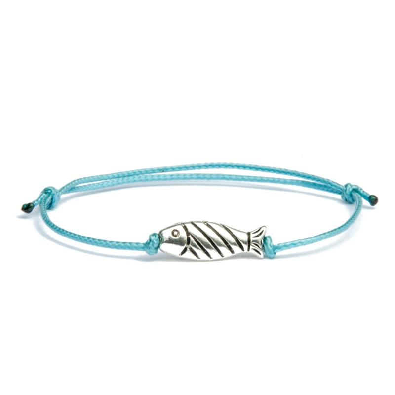 Fisch Armband - Verstellbares Wasserdichtes Seil Mit Fischstück Fisch Armband - Verstellbares Wasserdichtes Seil Mit Fischstück von AlamussBracelets