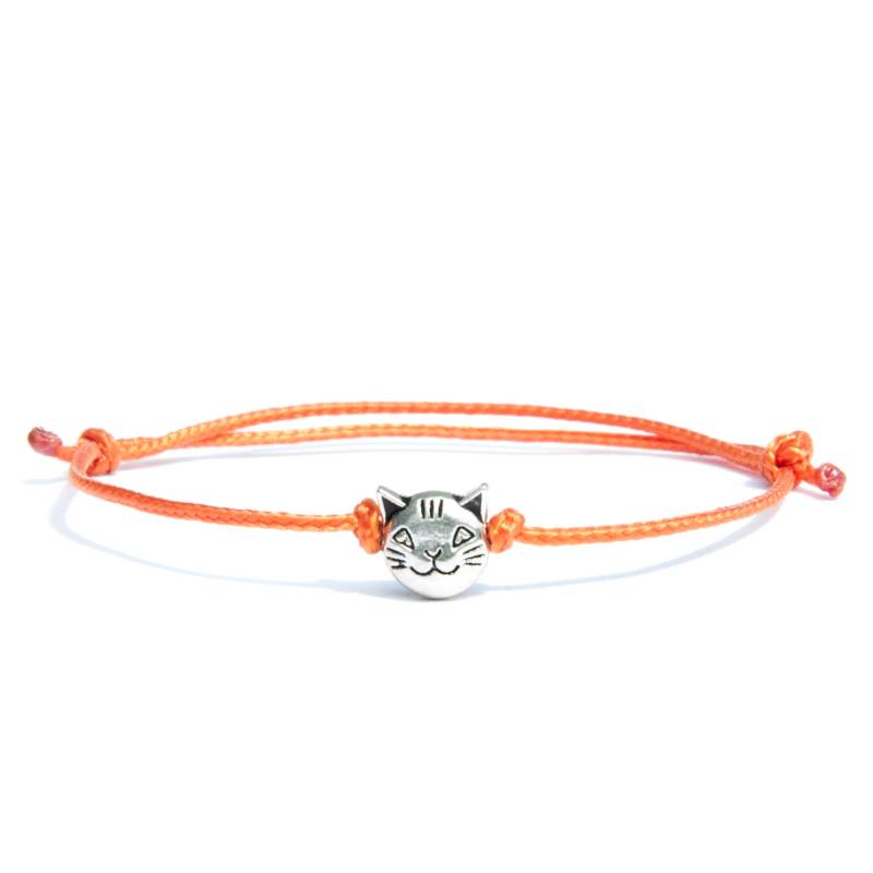 Handgemachtes Katzen Armband Wasserdichte Kordel, Verstellbares Bettelarmband Handgemachtes Katzen Armband Wasserdichte Kordel, Verstellbares Bettelarmband von AlamussBracelets