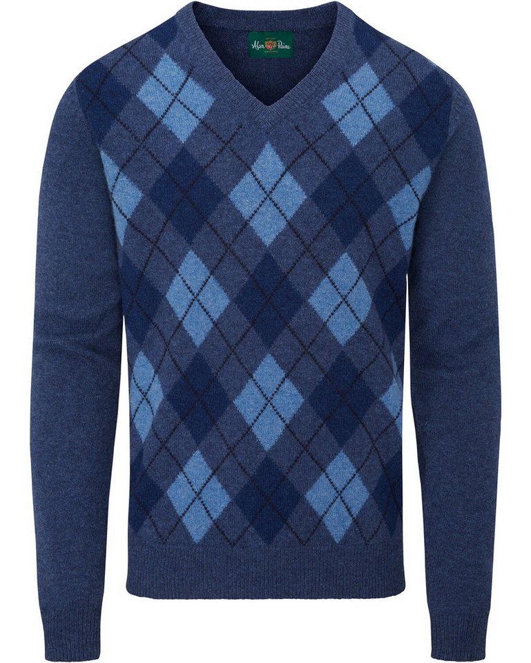 Alan Paine Strickpullover V-Pullover Jesmond von Alan Paine