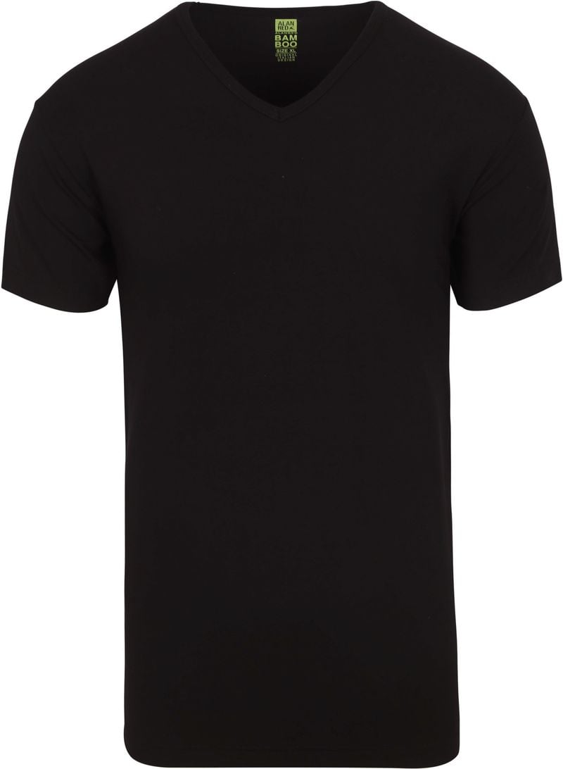 Alan Red Bamboo T-shirt Schwarz - Größe L von Alan Red