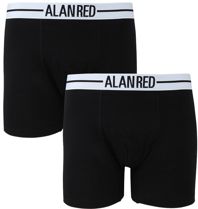 Alan Red Boxershort Schwarz 2er-Pack - Größe L von Alan Red