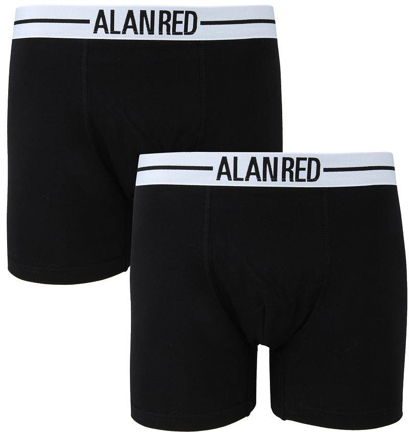 Alan Red Boxershort Schwarz 2er-Pack - Größe L von Alan Red