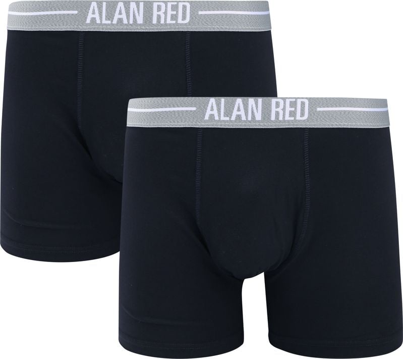 Alan Red Boxershorts Navy 2er-Pack - Größe L von Alan Red