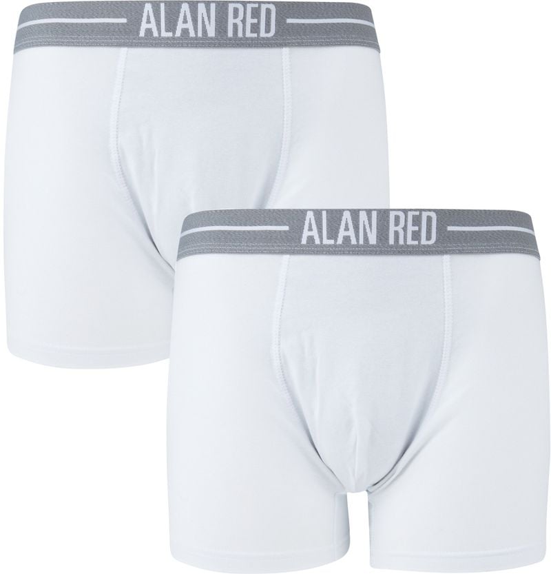 Alan Red Boxershorts Weiß 2er-Pack - Größe L von Alan Red
