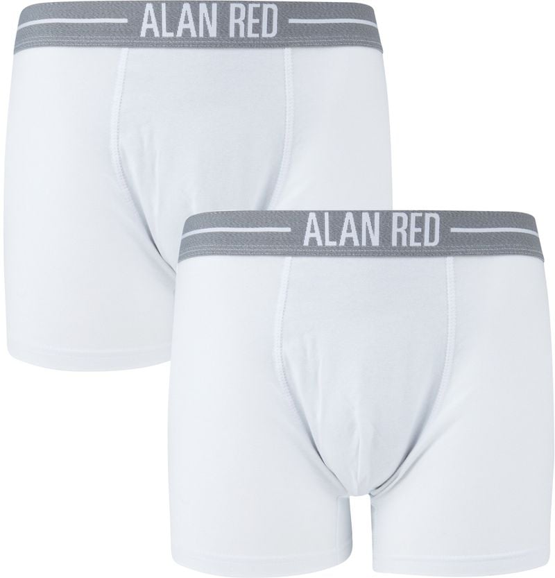 Alan Red Boxershorts Weiß 2er-Pack - Größe S von Alan Red