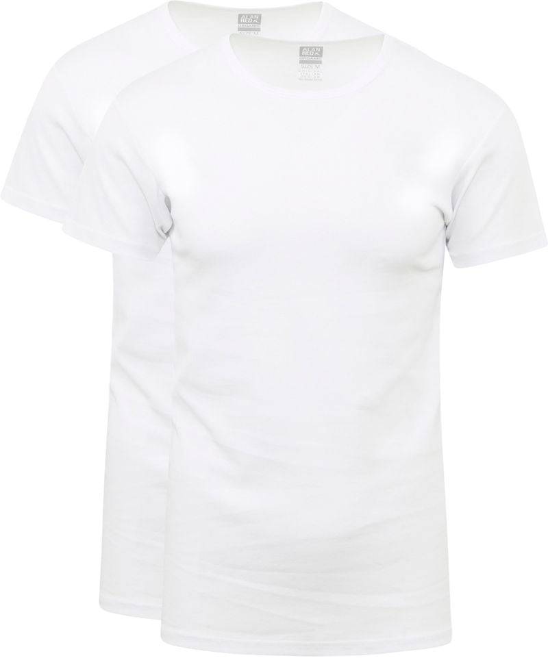 Alan Red Copenhagen T-Shirt Weiß 2er-Pack - Größe S von Alan Red