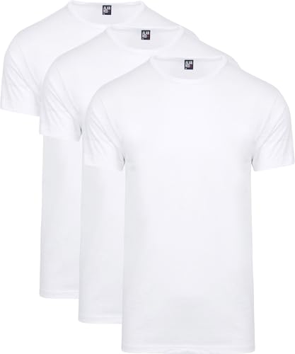 ALAN RED Derby T-Shirts Angebot 3 Stück - Grösse L - Herren - Bekleidung - Regular-fit - 6672 01 Derby 3p O-n von ALAN RED