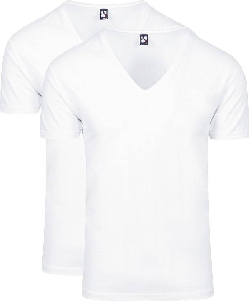 Alan Red T-Shirt NOV Extra Tiefer V-Ausschnitt Stretch - Größe XXL von Alan Red