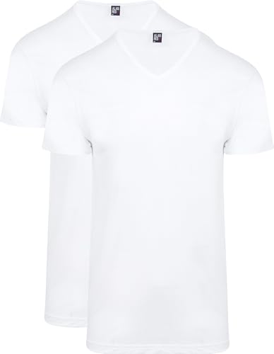 Alan Red T-Shirt V-Ausschnitt Vermont (2er-Pack) - Grösse XXL - Herren - Bekleidung - Regular-fit - 6671 01 Vermont 2p von Alan Red