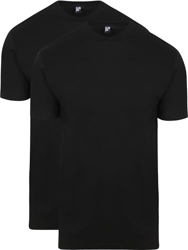 Alan Red T-Shirt Virginia Schwarz (2er-Pack) - Grösse S - Herren - Bekleidung - Regular-fit 3129/2 Pack Black von Alan Red