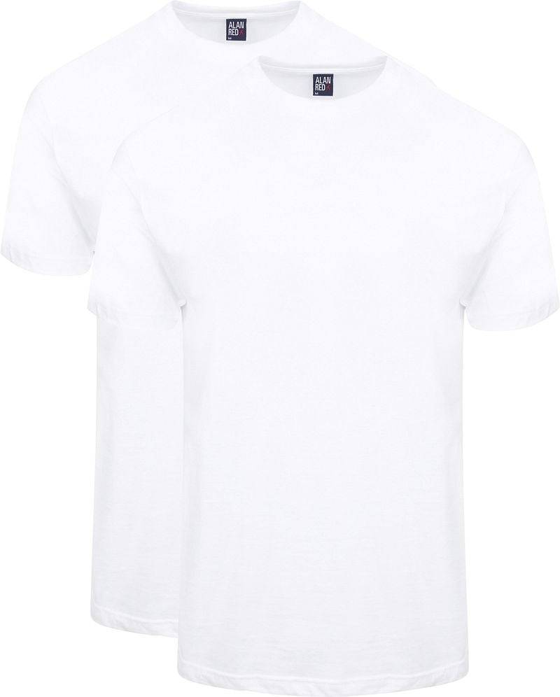 Alan Red T-Shirt Virginia Weiß (2er-Pack) - Größe XXL von Alan Red