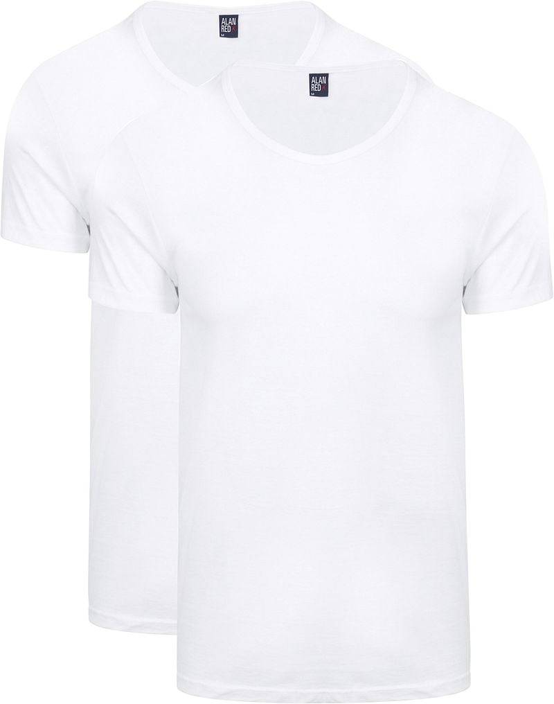 Alan Red Weiter Rundhals-Ausschnitt James (2er-Pack) - Größe XXL von Alan Red