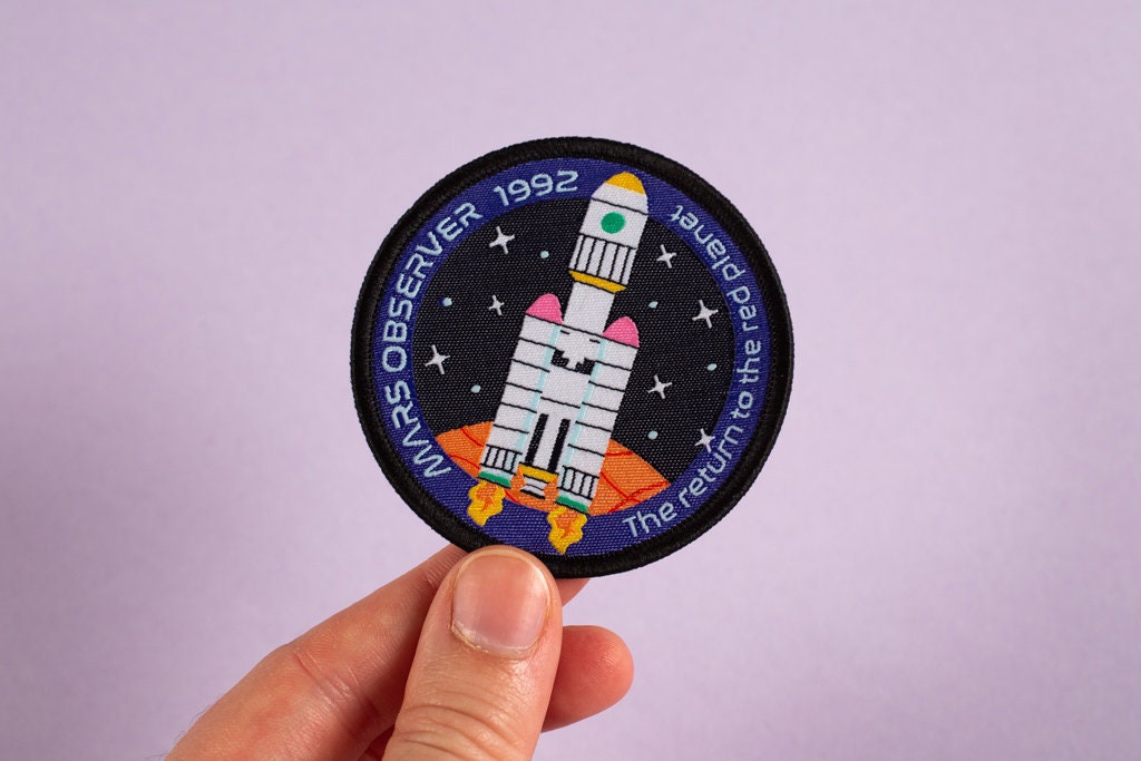 Mars Observer Aufnäher Mars Observer Aufnäher von AlanaClareKeenan