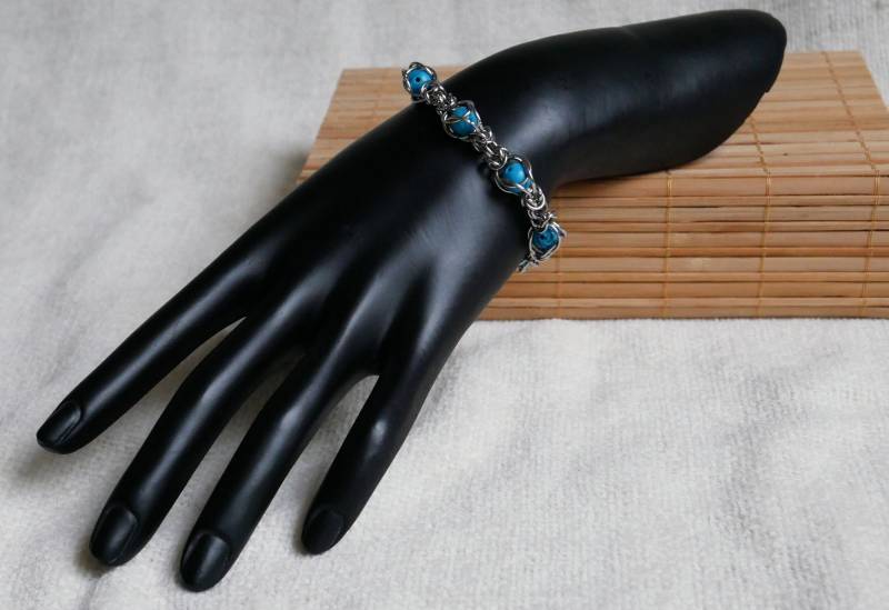 Armband "Kariad M - Türkisblau" Armband "Kariad M - Türkisblau" von AlanigShop