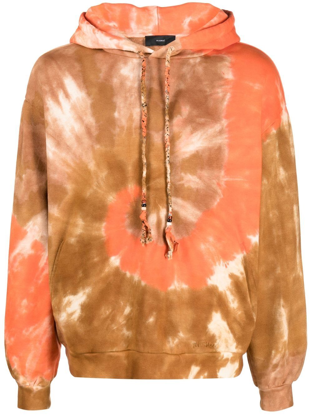 Alanui California Dreaming Hoodie mit Batikmuster - Orange von Alanui