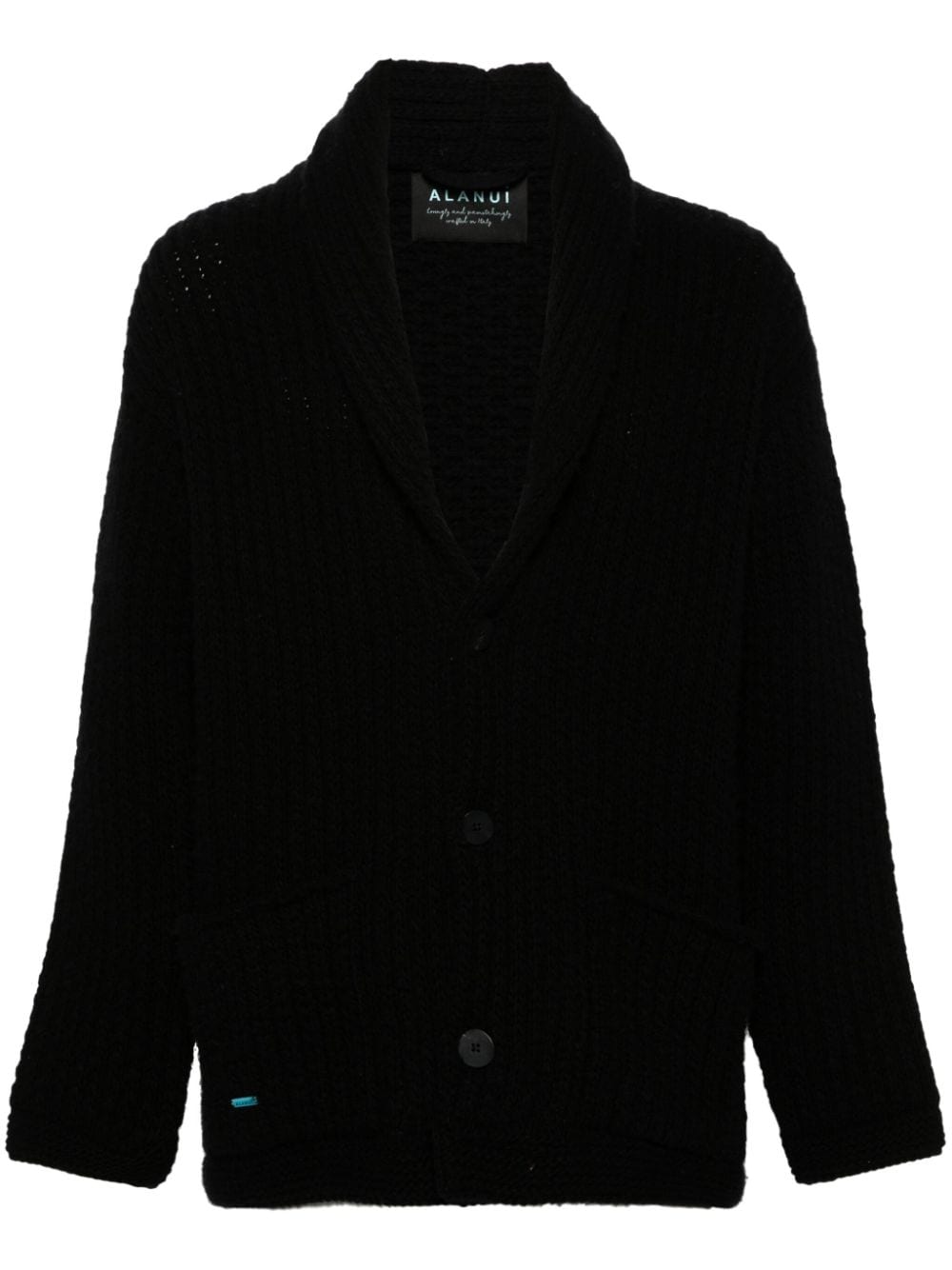 Alanui Gerippter Finest Cardigan - Schwarz von Alanui