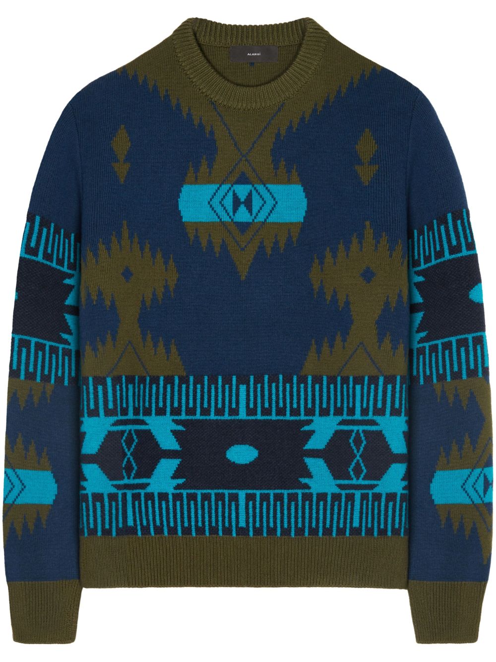 Alanui Icon Pullover mit Jacquardmuster - Blau von Alanui