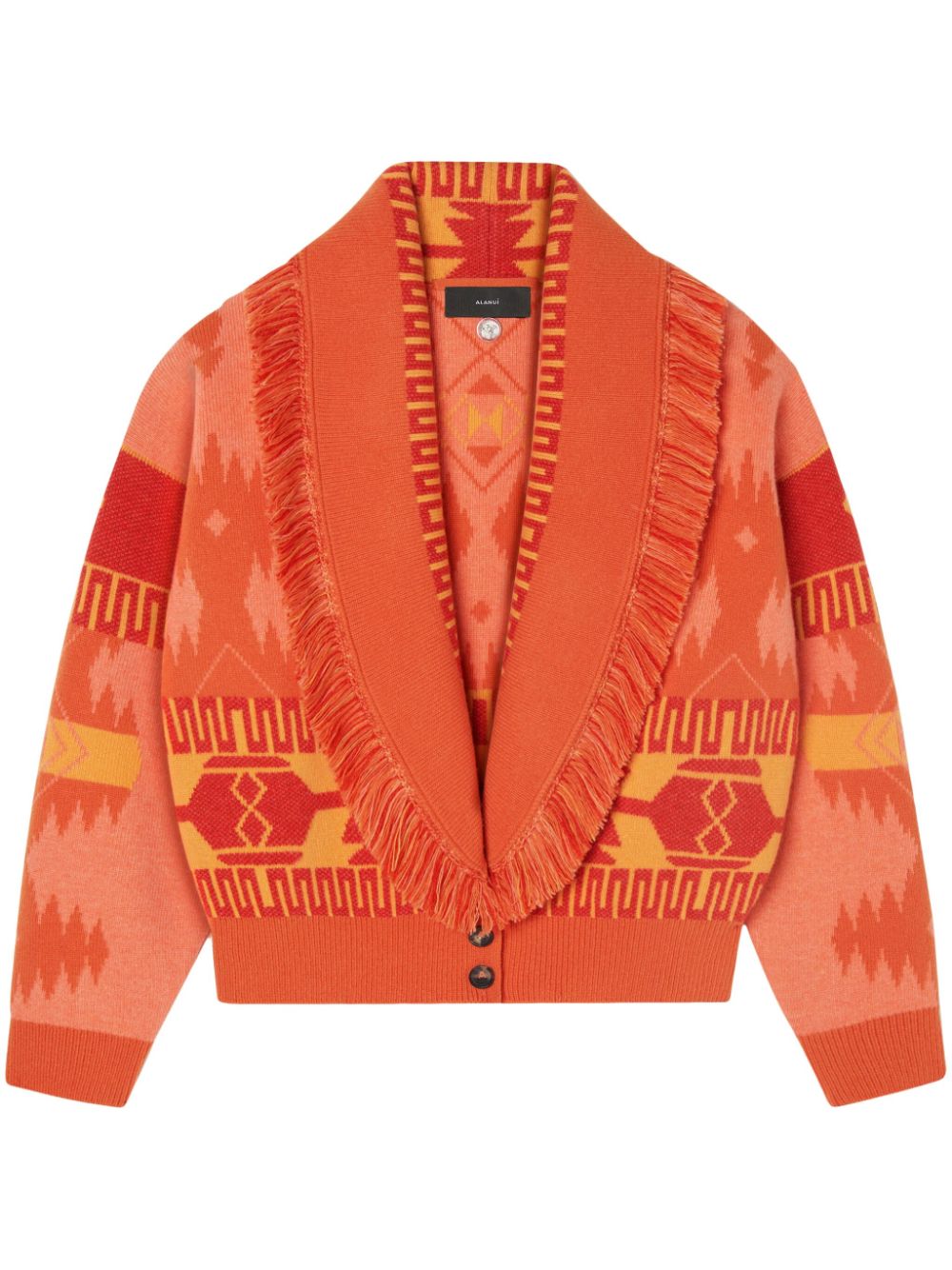 Alanui Icon Jacquard-Cardigan - Orange von Alanui