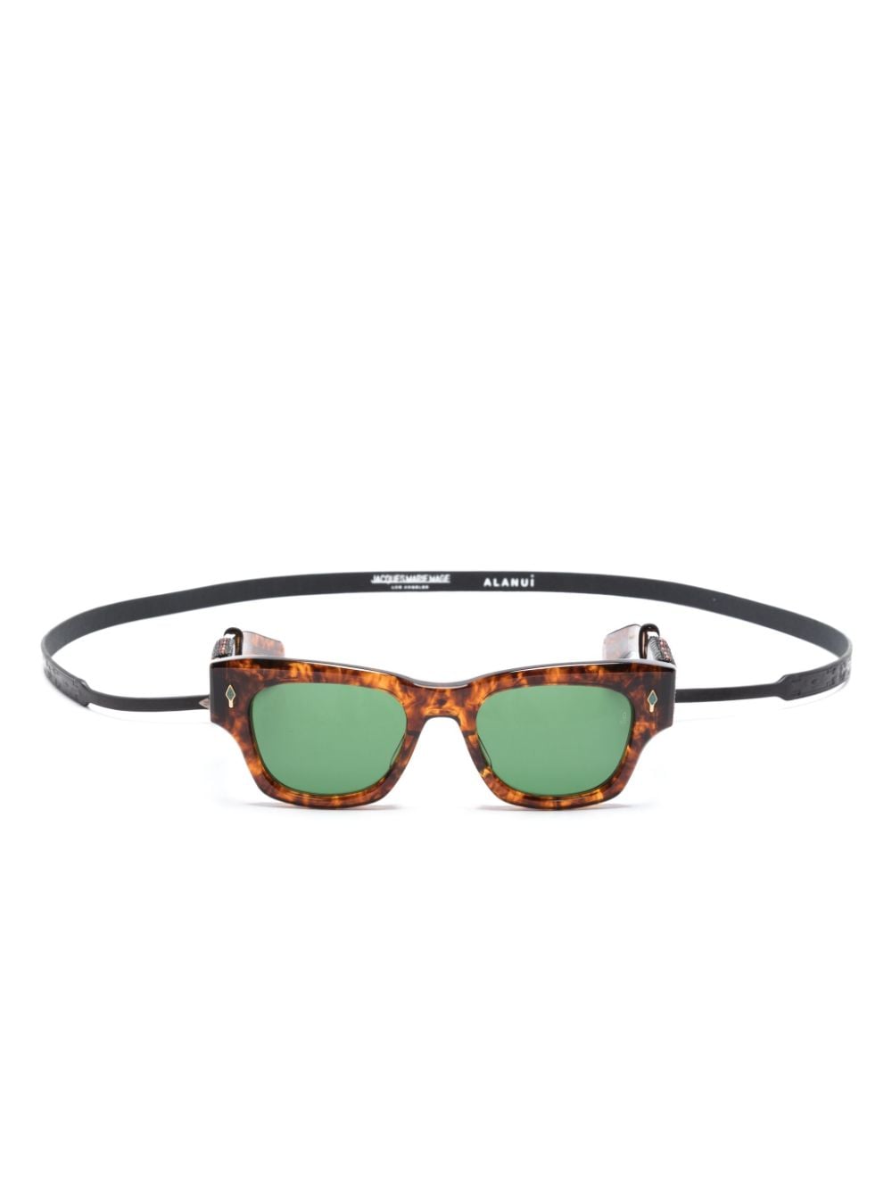 Alanui x Jacques Marie Mage Topanga Sonnenbrille - Braun von Alanui