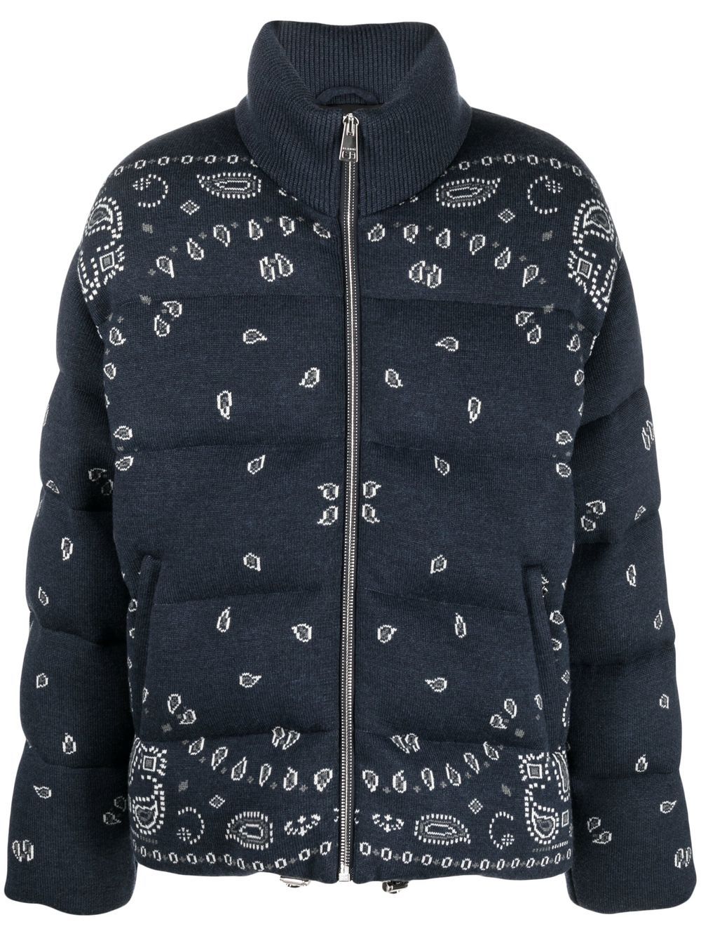 Alanui Gefütterte Jacke mit Print - Blau von Alanui