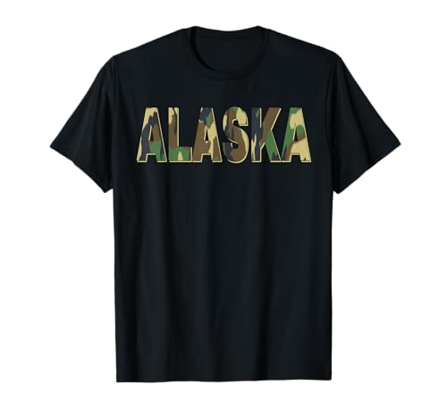 Alaska Camouflage Herren Damen & Kinder Camo Alaska T-Shirt Alaska Camouflage Herren Damen & Kinder Camo Alaska T-Shirt von Alaska Gifts