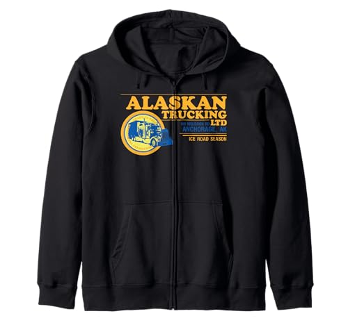 Alaskan Trucking Legendäre USA-LKW-Fahrer Ice Road Herren Papa Kapuzenjacke Alaskan Trucking Legendäre USA-LKW-Fahrer Ice Road Herren Papa Kapuzenjacke von Alaska Ice Road Season Julib Trucker Gifts Tees