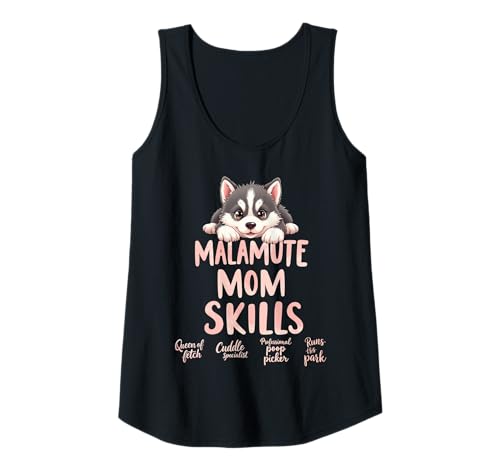 Damen Lustiges Malamute Mom Dog Alaskan Malamute Mama Humor Zitat Tank Top Damen Lustiges Malamute Mom Dog Alaskan Malamute Mama Humor Zitat Tank Top von Alaskan Malamute Fun Designs