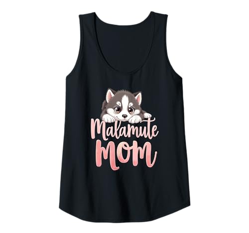Damen Malamute Mama Hund Alaskan Malamute Mama Süßer Welpe Tank Top Damen Malamute Mama Hund Alaskan Malamute Mama Süßer Welpe Tank Top von Alaskan Malamute Fun Designs