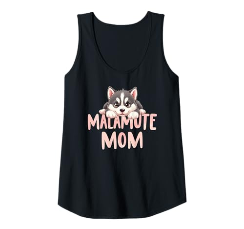 Damen Malamute Mama Hund Alaskan Malamute Mama Süßer Welpe Tank Top Damen Malamute Mama Hund Alaskan Malamute Mama Süßer Welpe Tank Top von Alaskan Malamute Fun Designs