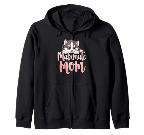 Malamute Mama Hund Alaskan Malamute Mama Süßer Welpe Kapuzenjacke Malamute Mama Hund Alaskan Malamute Mama Süßer Welpe Kapuzenjacke von Alaskan Malamute Fun Designs