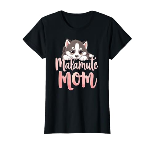 Malamute Mama Hund Alaskan Malamute Mama Süßer Welpe T-Shirt Malamute Mama Hund Alaskan Malamute Mama Süßer Welpe T-Shirt von Alaskan Malamute Fun Designs
