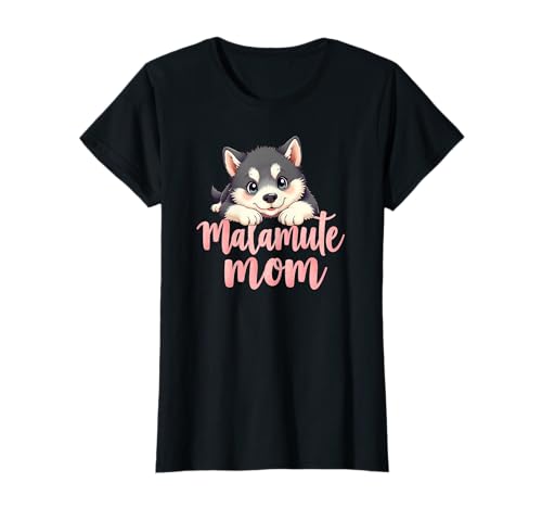Malamute Mama Hund Alaskan Malamute Mama Süßer Welpe T-Shirt Malamute Mama Hund Alaskan Malamute Mama Süßer Welpe T-Shirt von Alaskan Malamute Fun Designs
