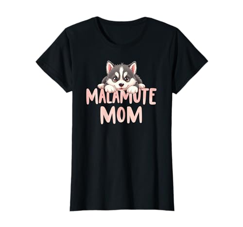 Malamute Mama Hund Alaskan Malamute Mama Süßer Welpe T-Shirt Malamute Mama Hund Alaskan Malamute Mama Süßer Welpe T-Shirt von Alaskan Malamute Fun Designs