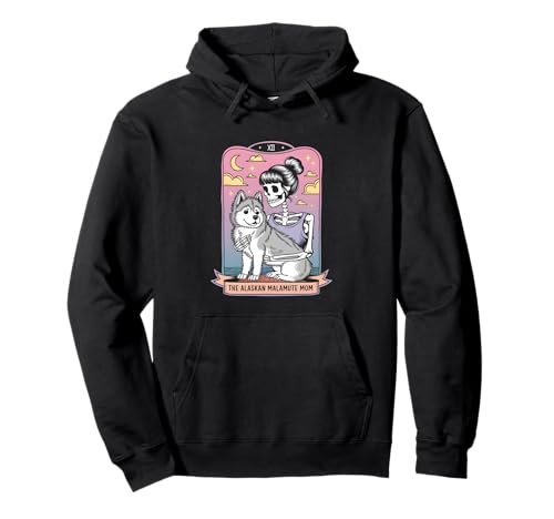 Die alaskische Malamute-Mama Pullover Hoodie Die alaskische Malamute-Mama Pullover Hoodie von Alaskan Malamute Mama Tarot